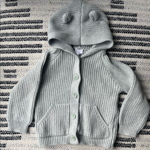 Jamie Kay bear knit cardigan